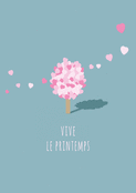 C&oelig;ur de fleurs et douceur printani&egrave;re